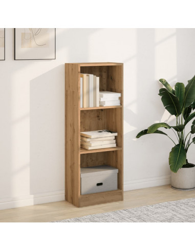 Libreria Rovere Artigianale 40x24x109 cm in Legno Multistrato