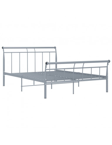 Giroletto Grigio in Metallo 140x200 cm