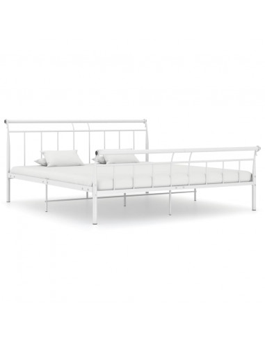 Giroletto Bianco in Metallo 160x200 cm