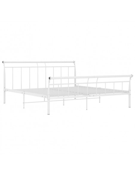 Giroletto Bianco in Metallo 160x200 cm