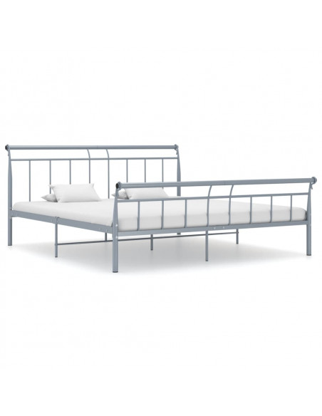 Giroletto Grigio in Metallo 180x200 cm
