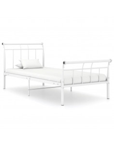 Giroletto Bianco in Metallo 90x200 cm 2