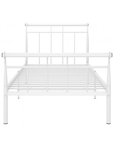 Giroletto Bianco in Metallo 90x200 cm