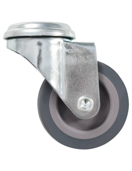 Ruote Girevoli con Foro per Bullone 16 pz 50 mm