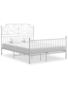 Giroletto Bianco in Metallo 140x200 cm 2