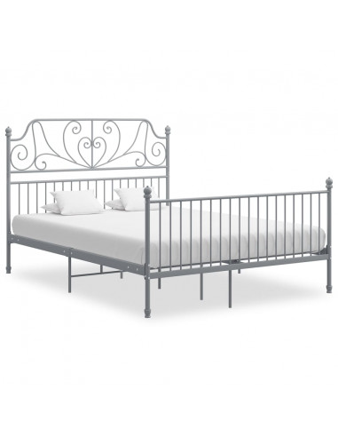 Giroletto Grigio in Metallo 140x200 cm