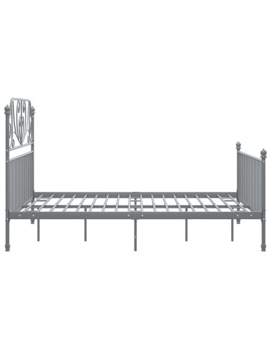 Giroletto Grigio in Metallo 140x200 cm