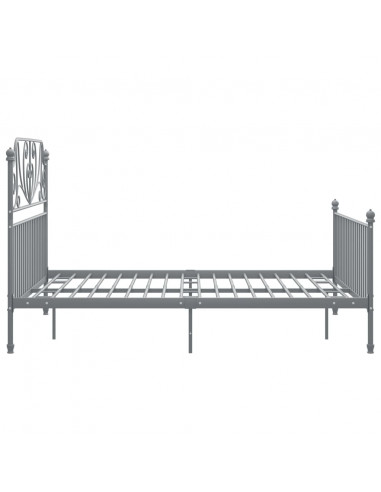 Giroletto Grigio in Metallo 160x200 cm