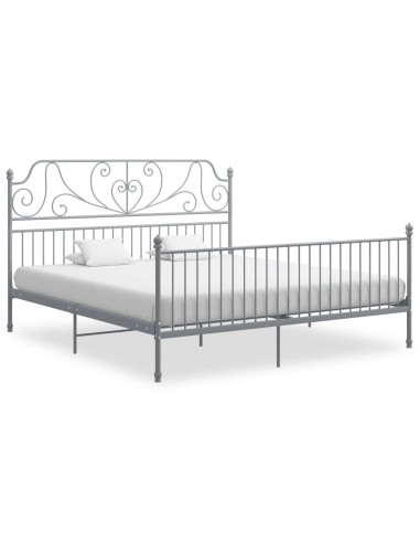 Giroletto Grigio in Metallo 180x200 cm