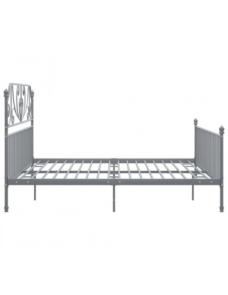 Giroletto Grigio in Metallo 180x200 cm