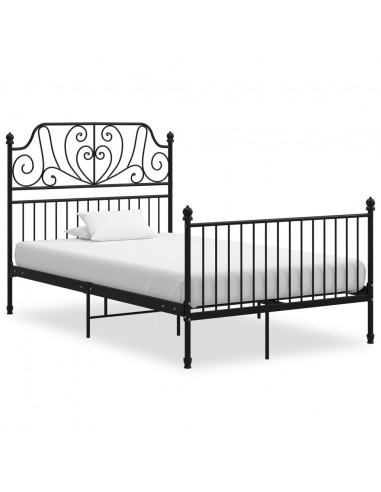 Giroletto Nero in Metallo 120x200 cm