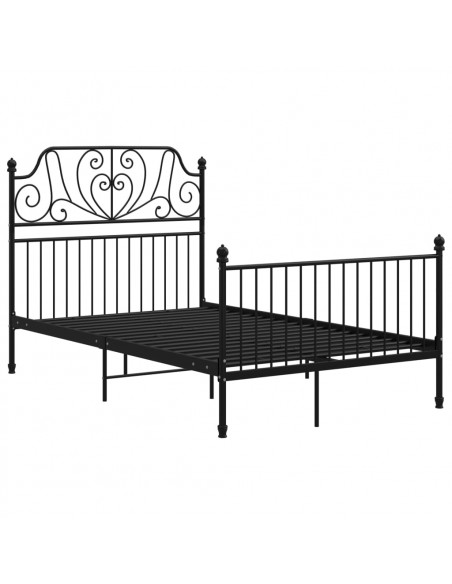 Giroletto Nero in Metallo 120x200 cm