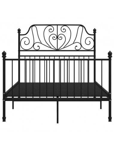 Giroletto Nero in Metallo 120x200 cm