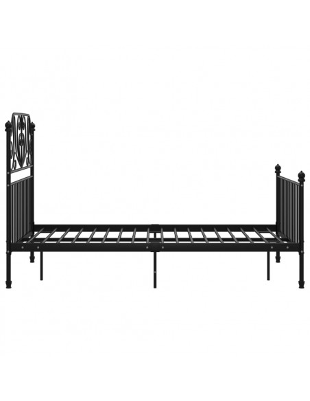 Giroletto Nero in Metallo 120x200 cm