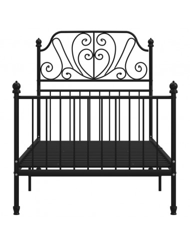 Giroletto Nero in Metallo 100x200 cm