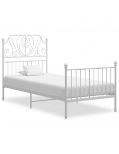 Giroletto Bianco in Metallo 100x200 cm 2