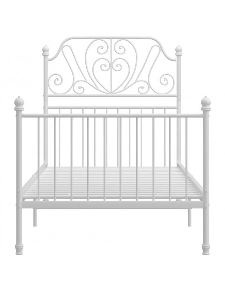 Giroletto Bianco in Metallo 100x200 cm