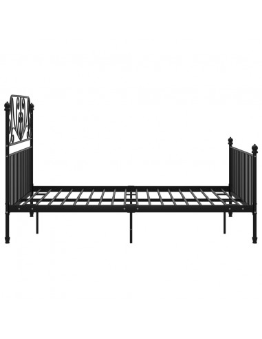 Giroletto Nero in Metallo 140x200 cm