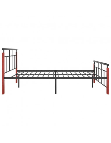 Giroletto in Metallo e Legno Massello di Rovere 120x200 cm