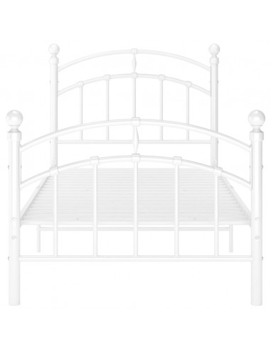 Giroletto Bianco in Metallo 100x200 cm