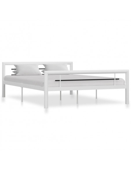 Giroletto Bianco e Nero in Metallo 120x200 cm