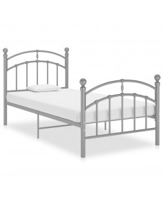 Giroletto Grigio in Metallo 90x200 cm 2