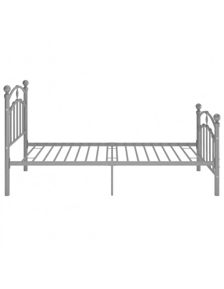 Giroletto Grigio in Metallo 90x200 cm