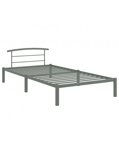 Giroletto Grigio in Metallo 90x200 cm