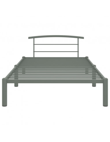 Giroletto Grigio in Metallo 90x200 cm