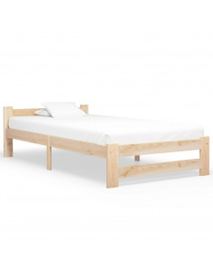 Giroletto in Legno Massello di Pino 90x200 cm 2