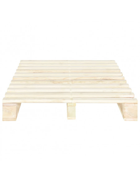 Giroletto in Pallet di Legno Massello di Pino 120x200 cm