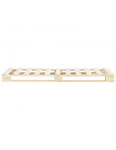 Giroletto in Pallet di Legno Massello di Pino 120x200 cm