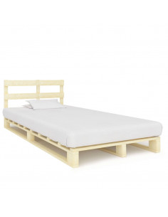 Giroletto in Pallet di Legno Massello di Pino 120x200 cm 2