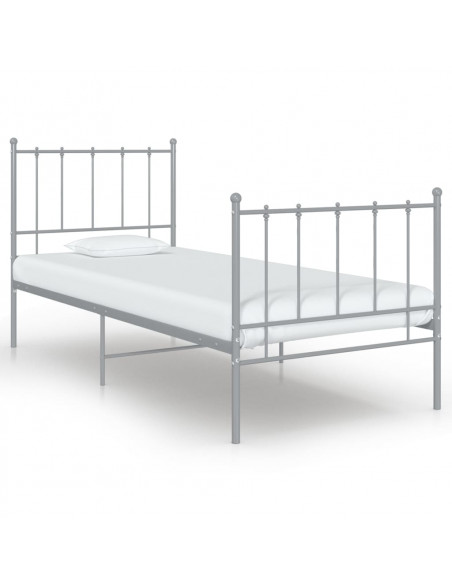 Giroletto Grigio in Metallo 100x200 cm