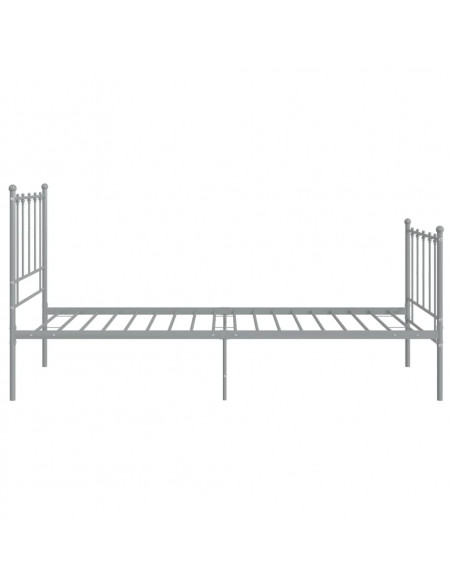 Giroletto Grigio in Metallo 100x200 cm