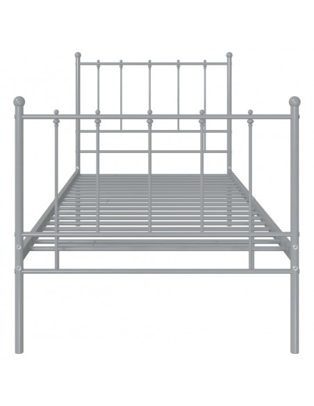 Giroletto Grigio in Metallo 100x200 cm