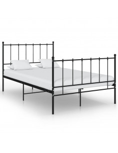 Giroletto Nero in Metallo 120x200 cm 2