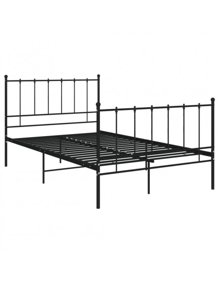 Giroletto Nero in Metallo 120x200 cm