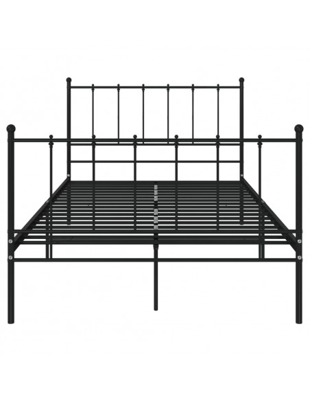 Giroletto Nero in Metallo 120x200 cm