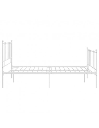 Giroletto Bianco in Metallo 120x200 cm