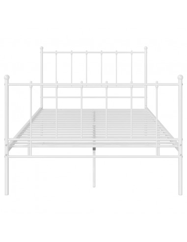 Giroletto Bianco in Metallo 120x200 cm