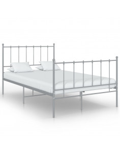 Giroletto Grigio in Metallo 120x200 cm 2