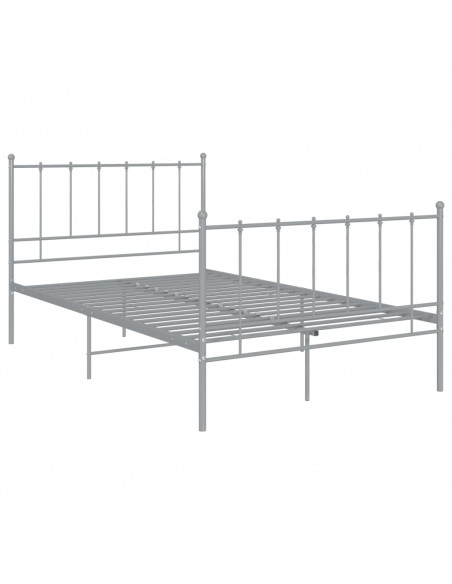 Giroletto Grigio in Metallo 120x200 cm
