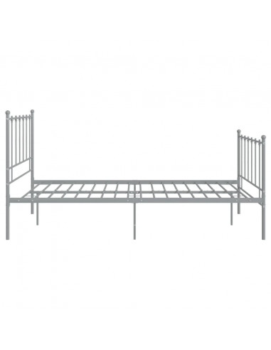 Giroletto Grigio in Metallo 120x200 cm