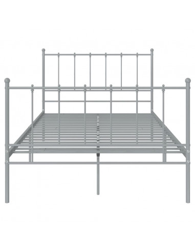 Giroletto Grigio in Metallo 120x200 cm