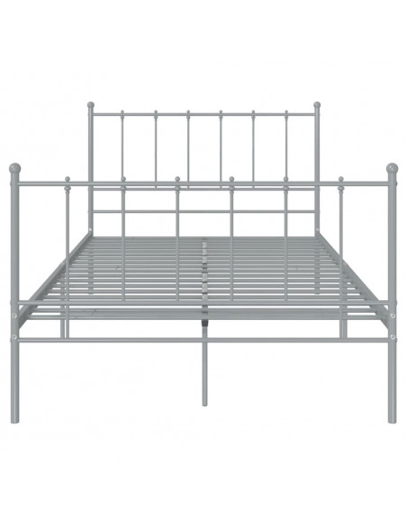 Giroletto Grigio in Metallo 120x200 cm