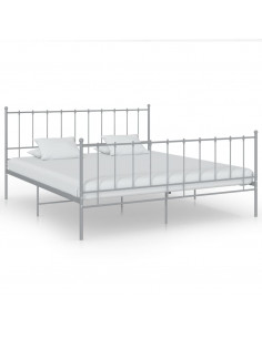 Giroletto Grigio in Metallo 200x200 cm 2