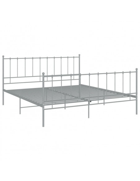 Giroletto Grigio in Metallo 200x200 cm