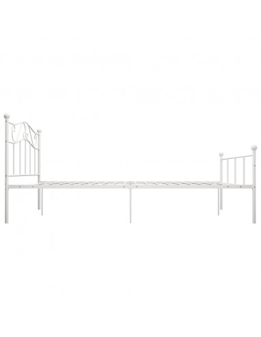 Giroletto Bianco in Metallo 120x200 cm