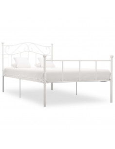 Giroletto Bianco in Metallo 90x200 cm 2